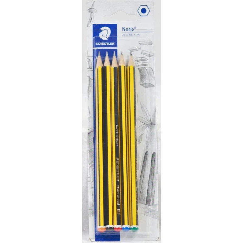 Staedtler Pack of 5 Assorted Degree Pencils