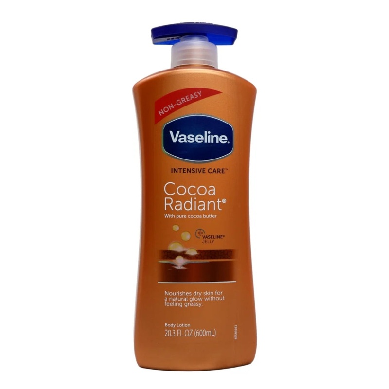 Vaseline Intensive Care Cocoa Glow Body Lotion with Pump  600ml