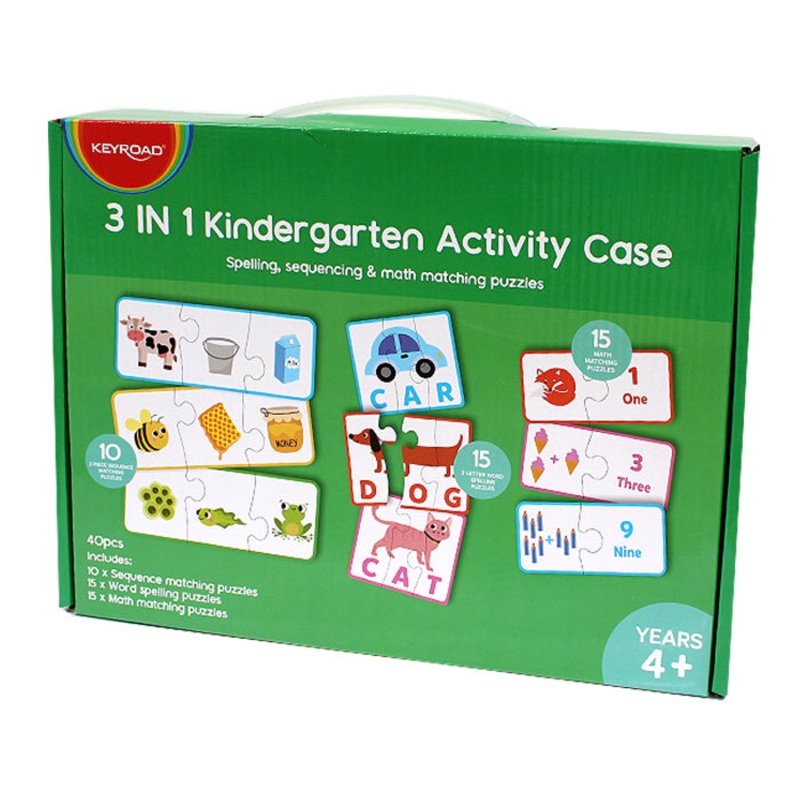 3-in-1 Kindergarten Activity Case