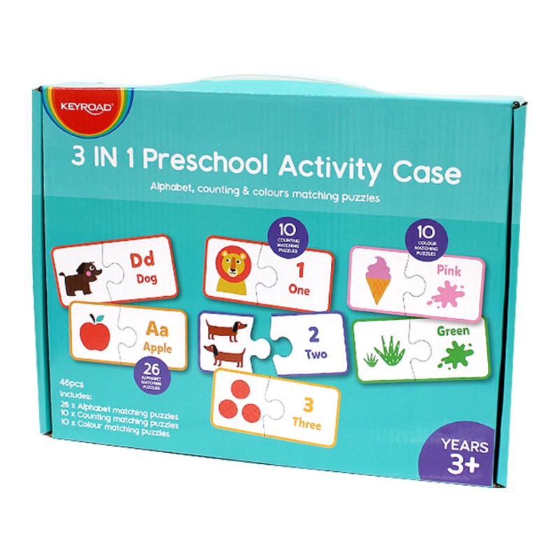 3-in-1 Preschool Activity Case