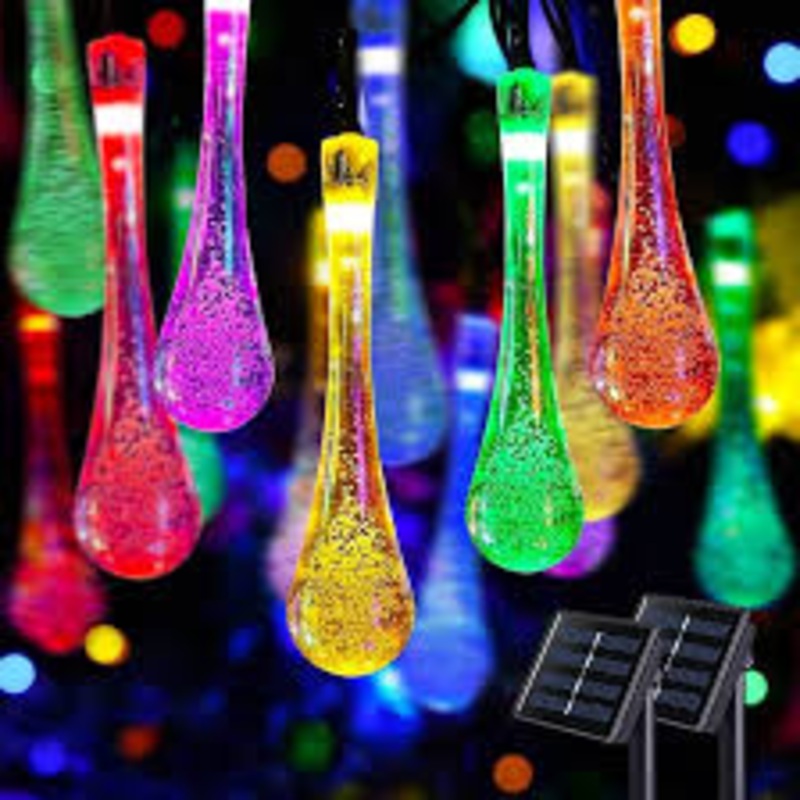 50 Solar LED Multi-Coloured Lights