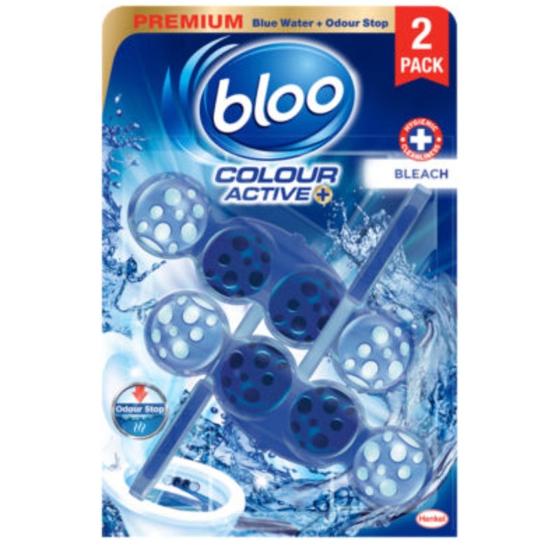 Bloo Toilet Block Bleach Duo 250g