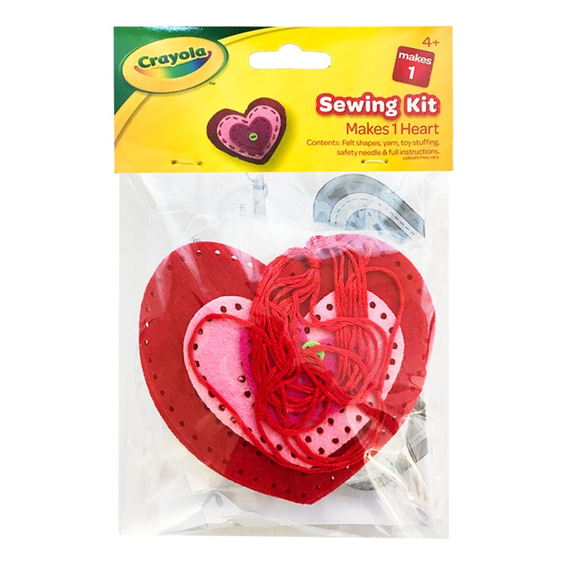 Crayola Heart Sewing kit