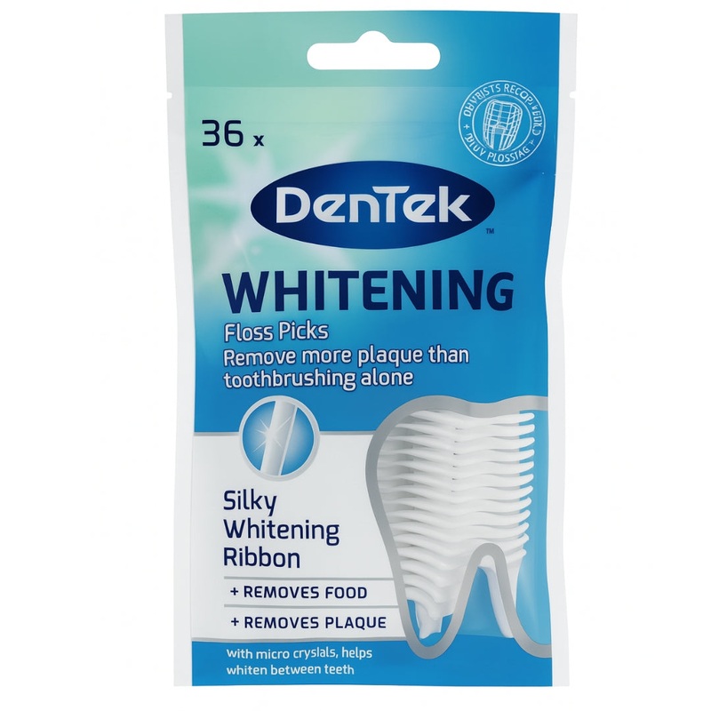 DenTek Whitening Floss Picks 36PK