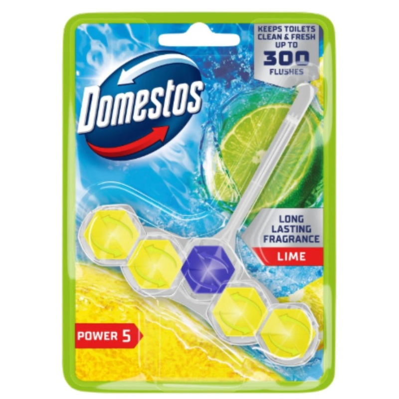 Domestos 50g Toilet Blocks  Lime