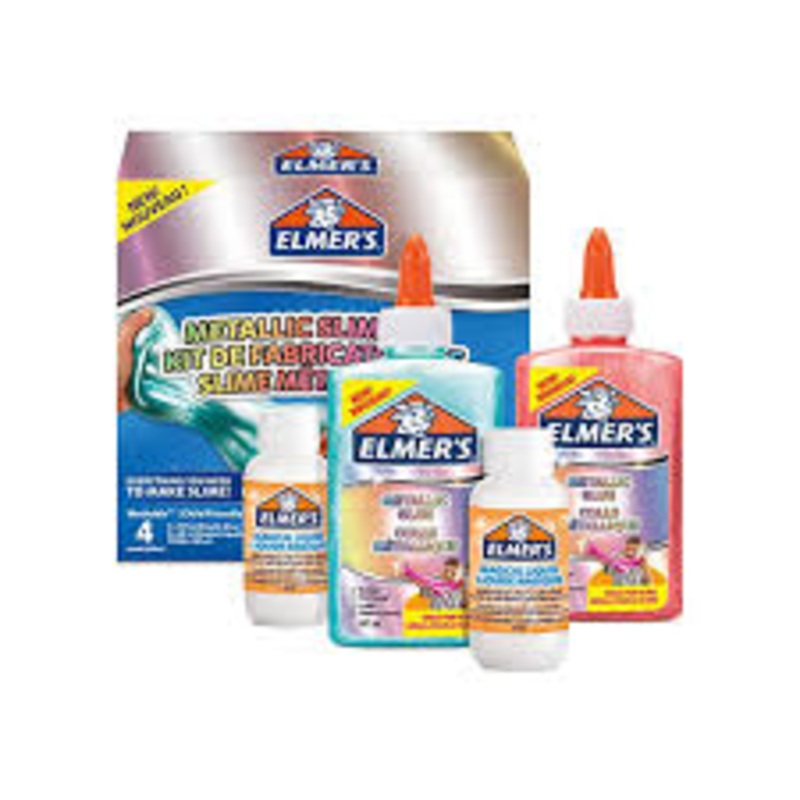 Elmers Metallic Slime Kit  4 Piece