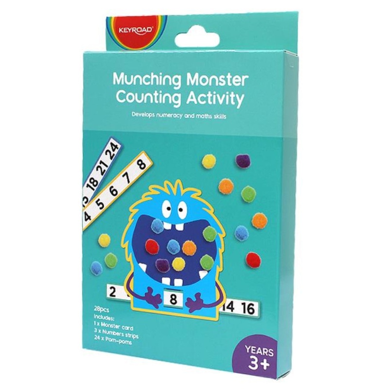 Munching Monster Counting Activity