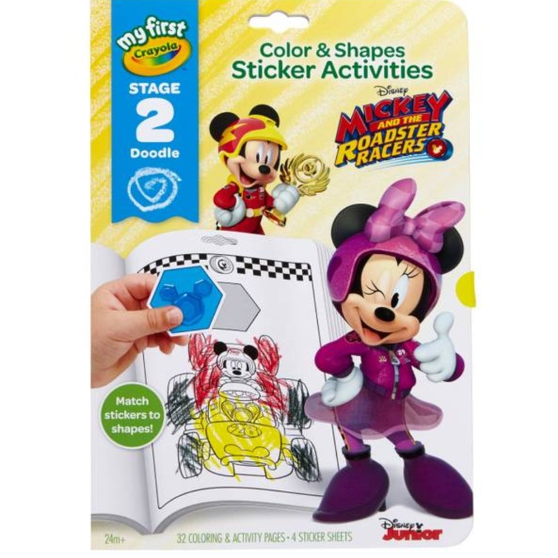 My First Crayola Coloring & Sticker Activity Book