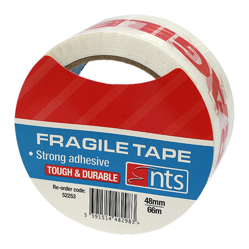 NTS 48MM X 66M FRAGILE TAPE