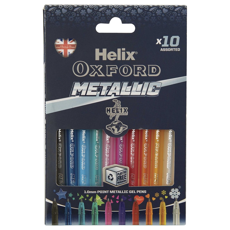 Oxford Metallic Pens 10-Pack