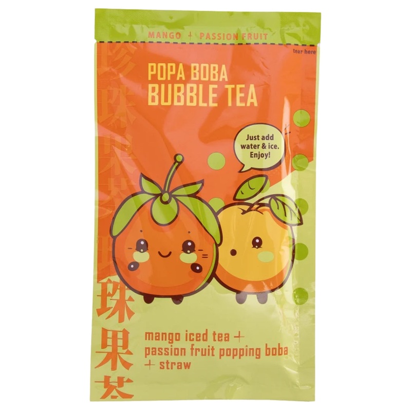 Popa Boba Mango Bubble Tea Kit  90g