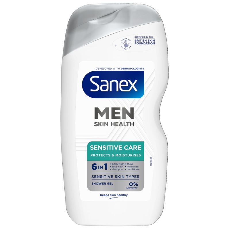 Sanex shower Gel For Men Sensitive Care 400 ml