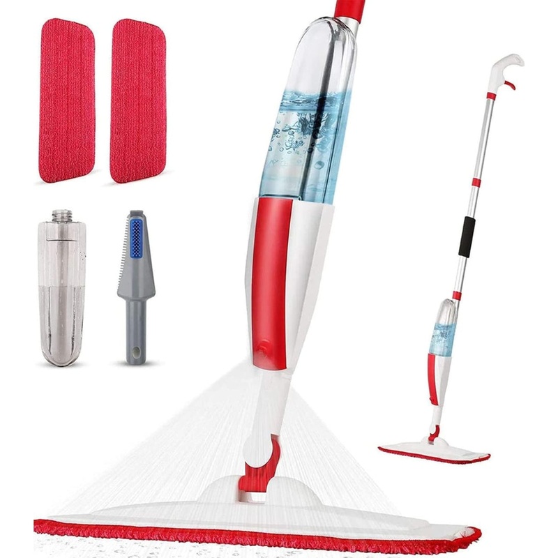 Spray Mop with Refillable Bottle