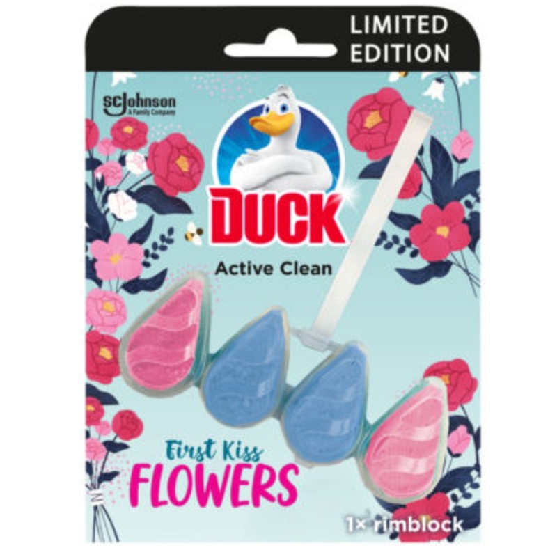 Toilet Duck Rim Block Flowers 38.6g
