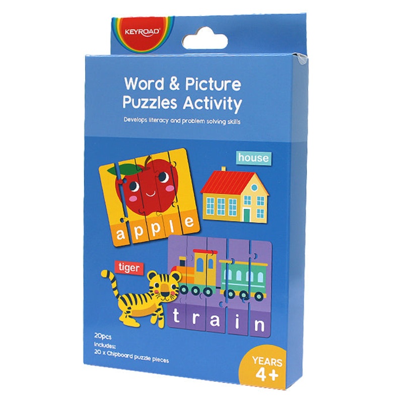 Word & Picture Puzzle Activity Set