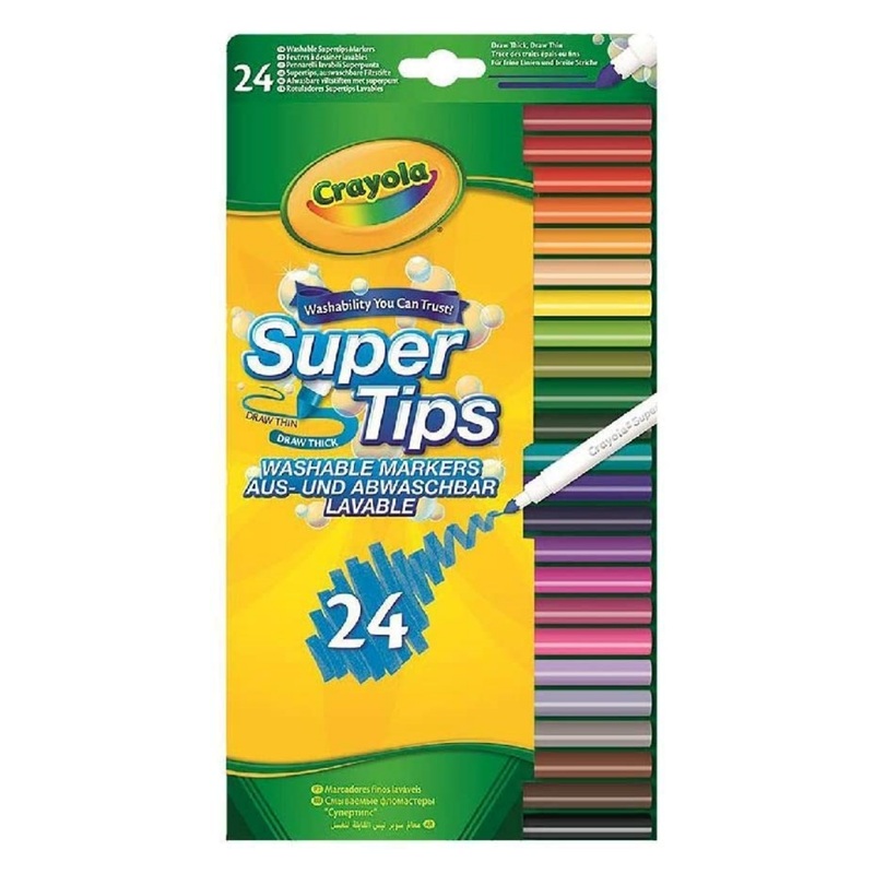 24-Pack Crayola Supertips Markers
