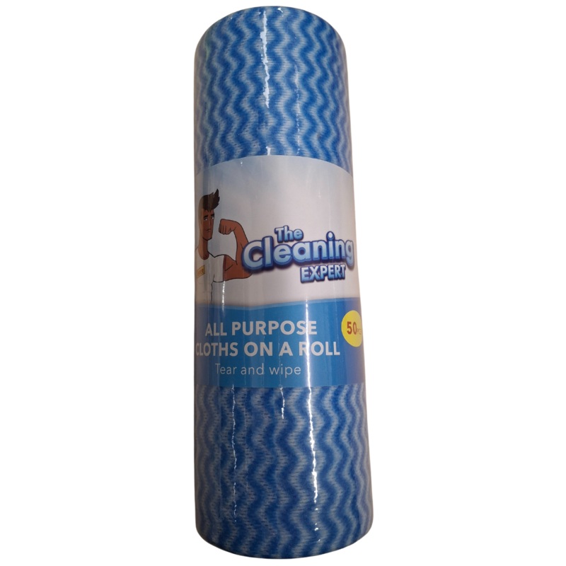 50-Piece All Purpose Cloth on Roll