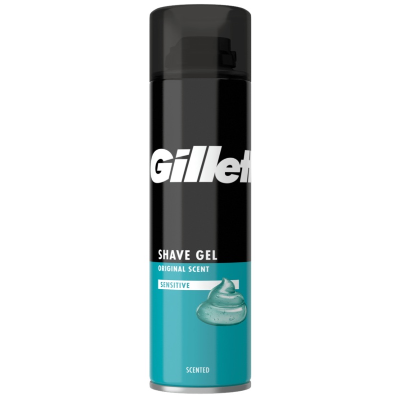 Gillette Shave Gel Original Scent Sensitive