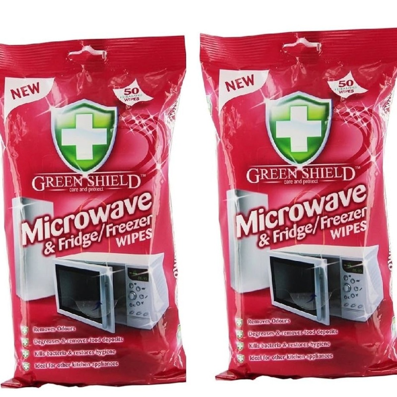 Green Shield Microwave Cleaning Wipes 70-Pack