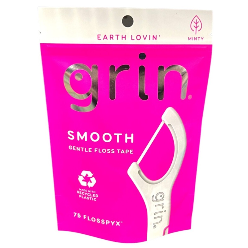 GRIN SMOOTH FLOSSPY 60PK