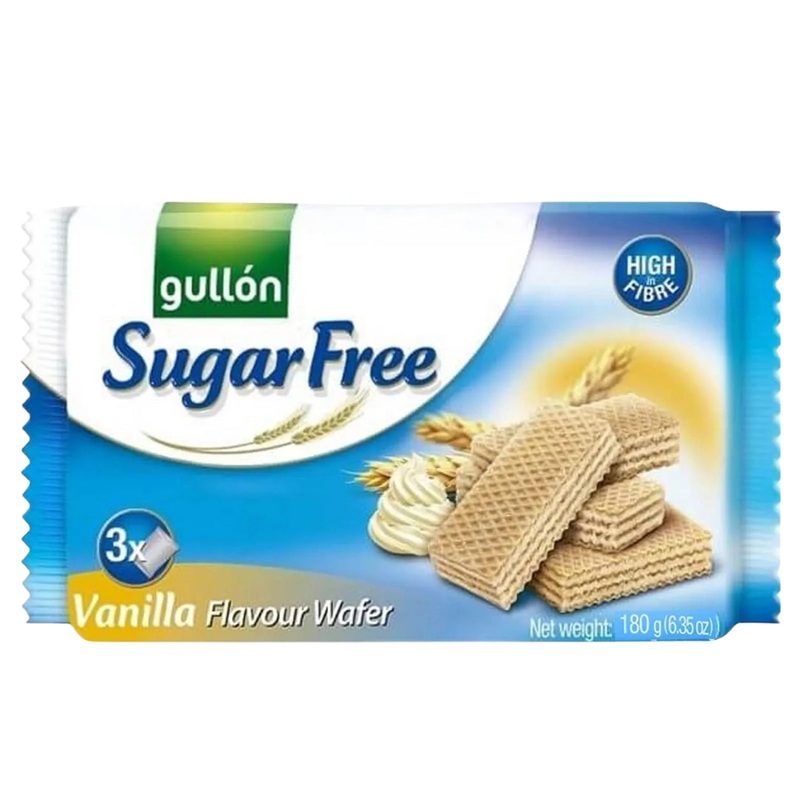 Gulln Sugar-Free Vanilla Wafers  180g