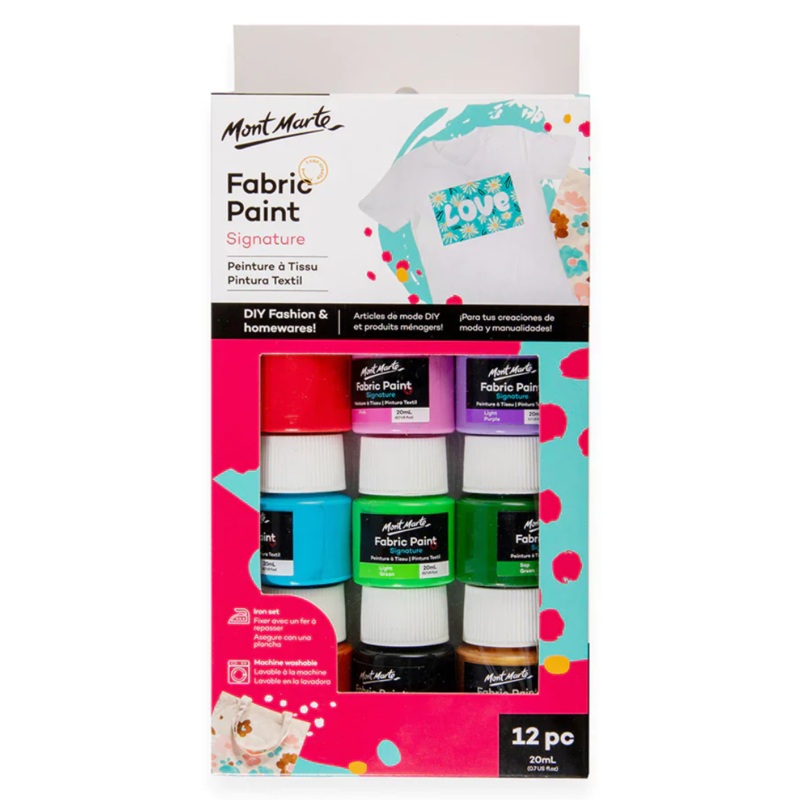 Mont Marte Fabric Paint Set