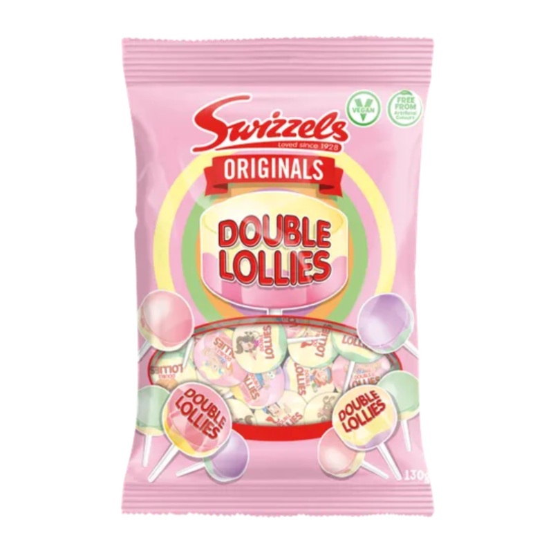 Swizzels Originals Double Lollies 130g