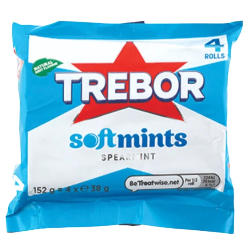 Trebor Softmints Spearmint  4 Pack