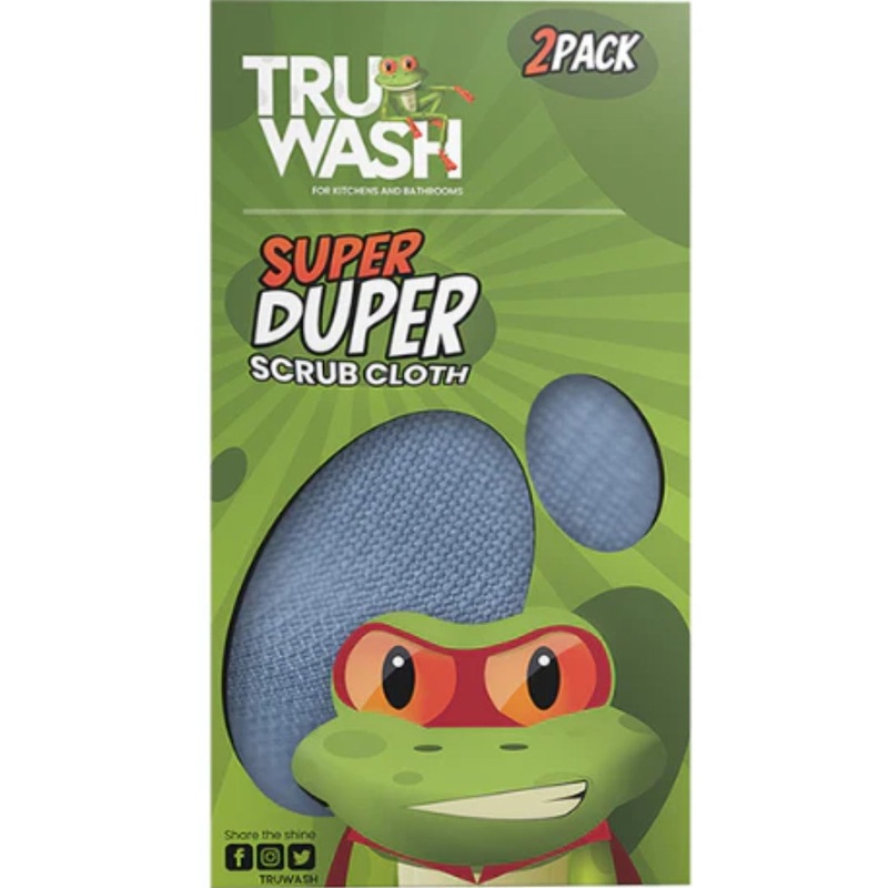 Truwash Super Duper Cloths (Pack of 2)