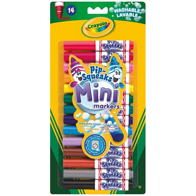 Crayola 14 Pip-Squeaks Mini Markers