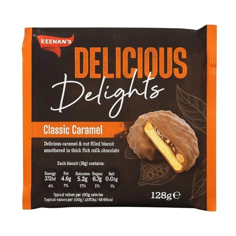 Delicious Delights Caramel Chocolates  128g