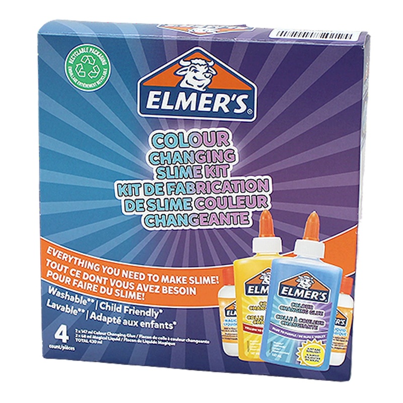 Elmer's Colour changing Slime Kit