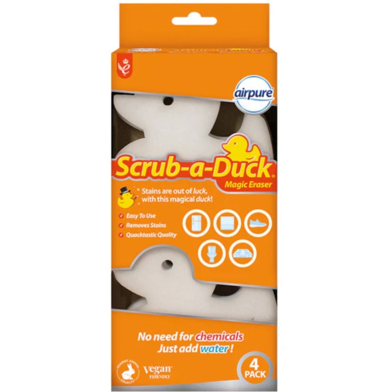 Scrub-A-Duck Magic Eraser 4PK