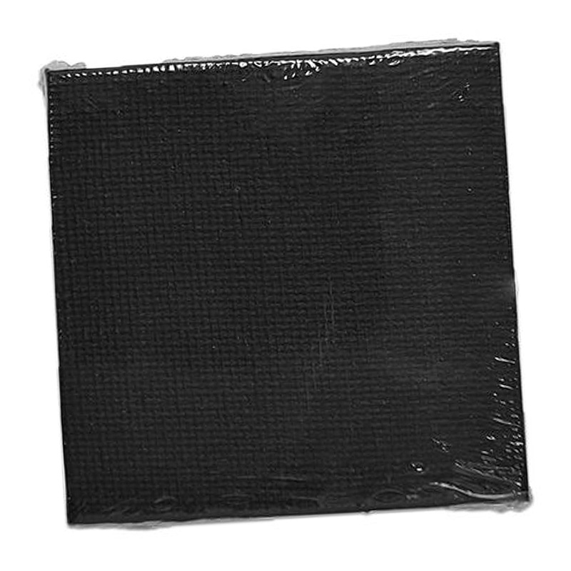 Simply Black Mini Canvas  5cm x 5cm