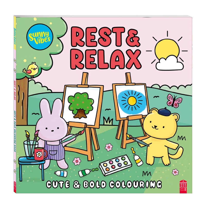 Sunny Vibes Rest & Relax Colour Book