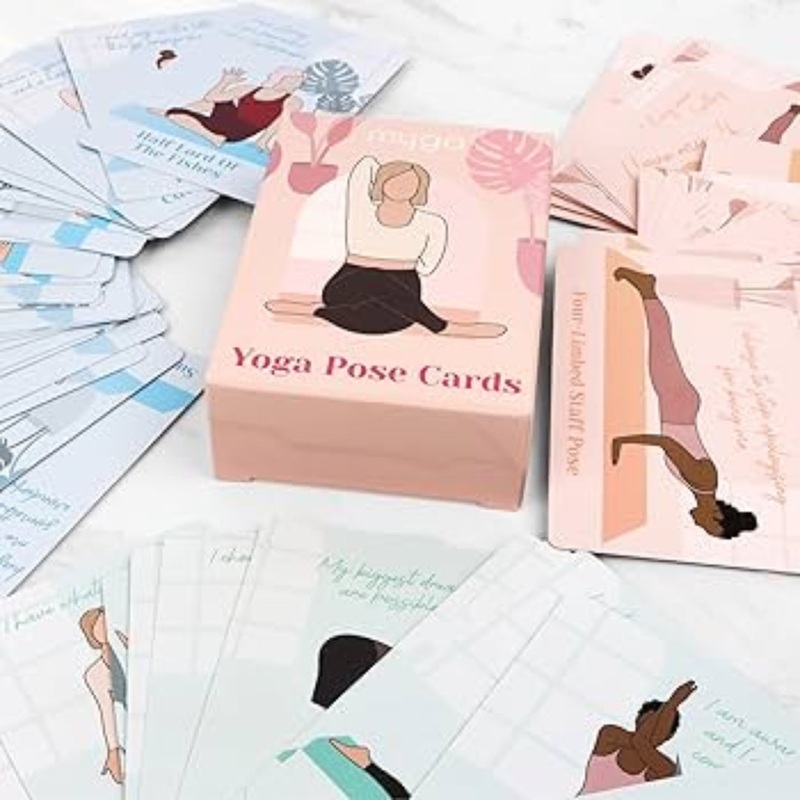 Travel Affirmation Yoga Pose Cards
