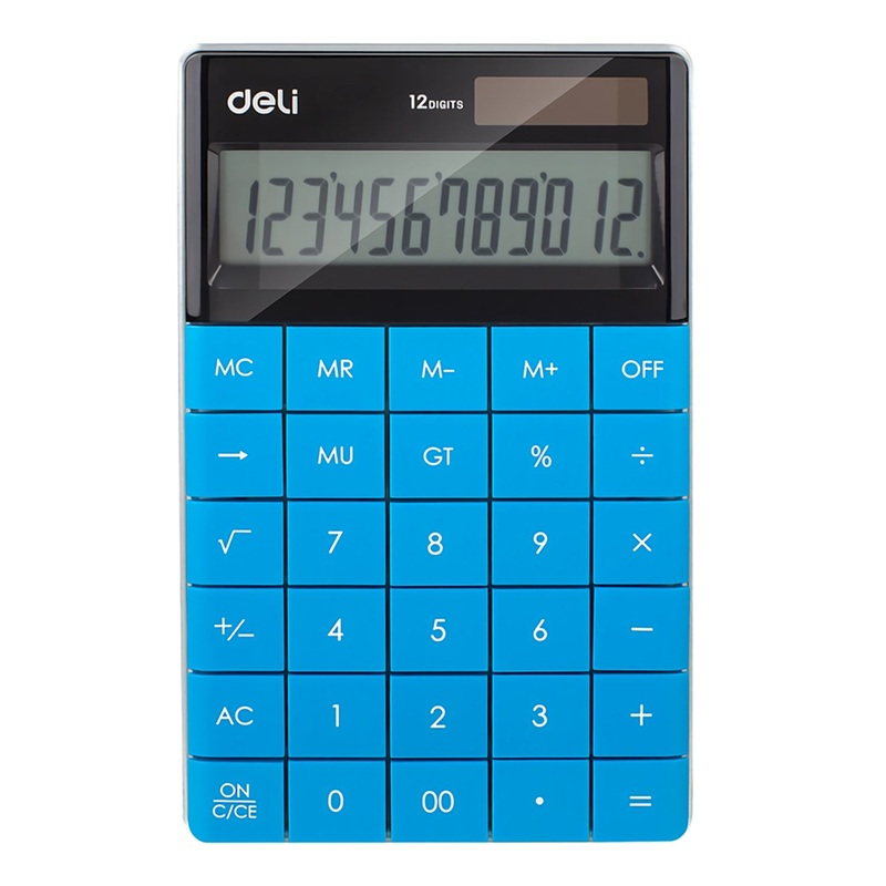 12 Digits Desktop Calculator by Deli