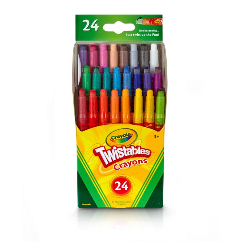 24-Pack Crayola Mini Twistable Crayons