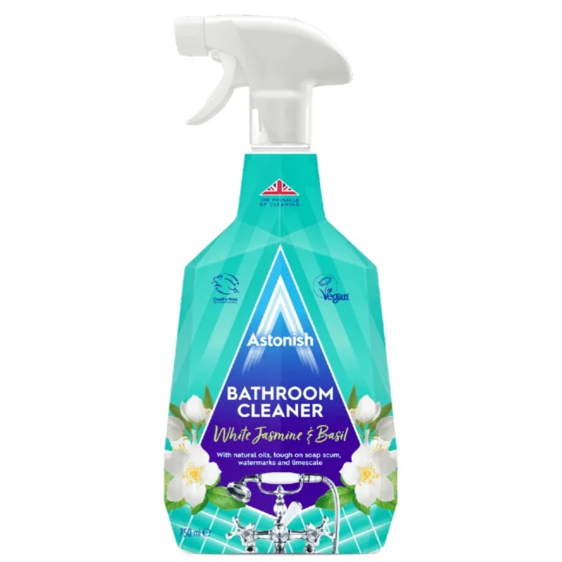 Astonish Bathroom Cleaner White Jasmine & Basil  750ml