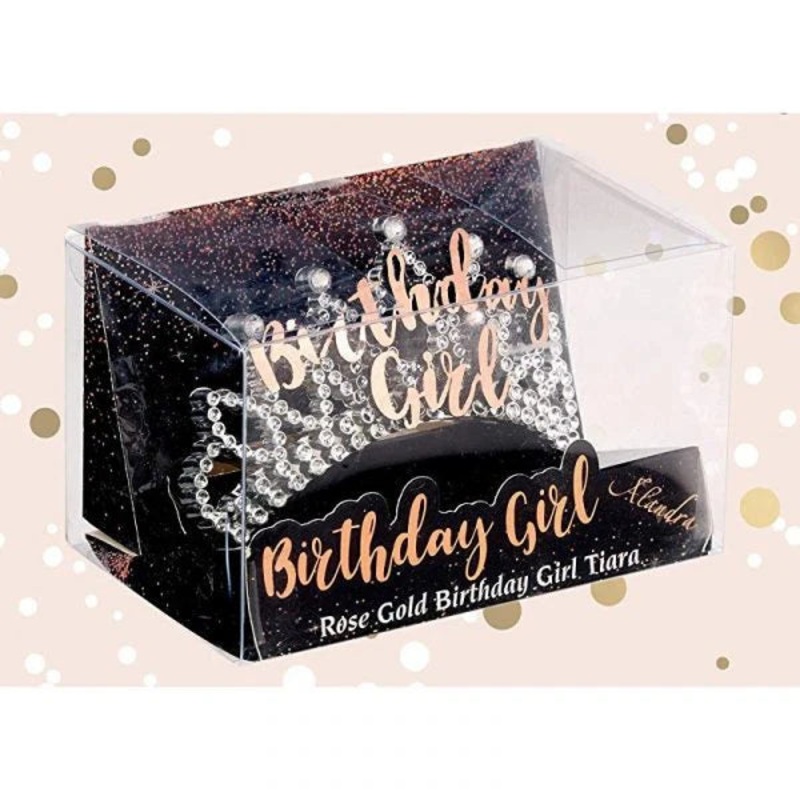 Birthday Girl Gold Boxed Birthday Tiara