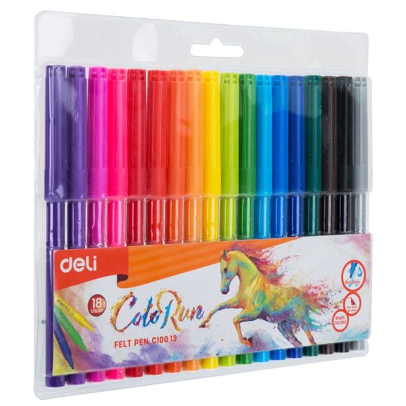 ColoRun Washable Felt Pens by Deli