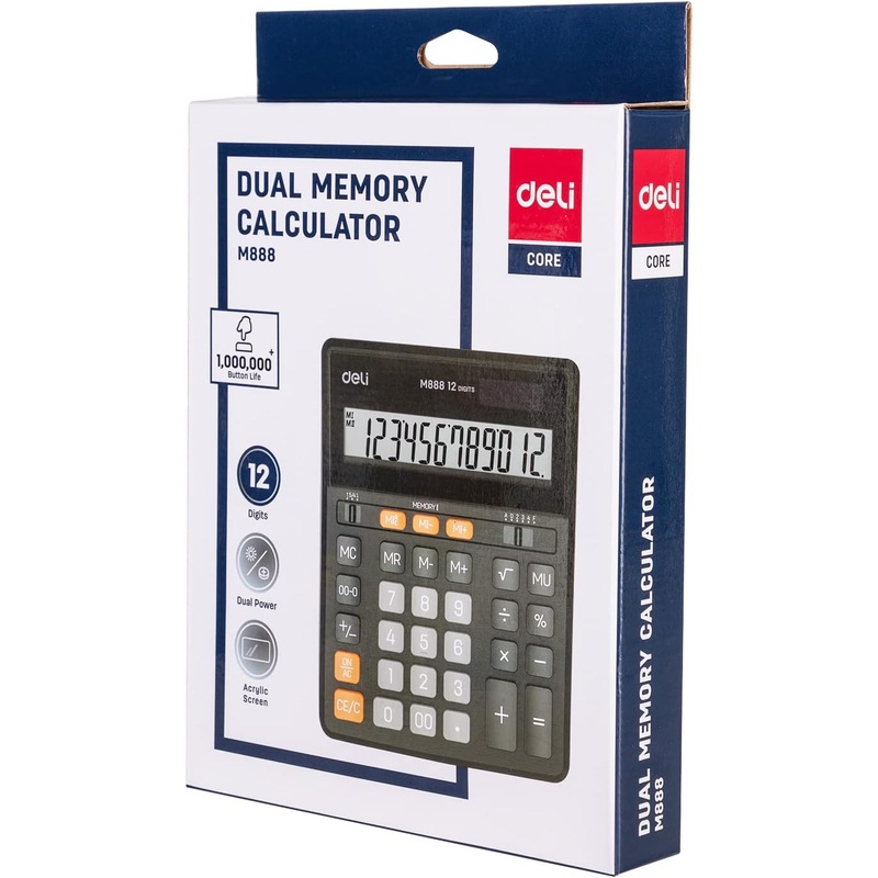 Dual Memory Calculator by Deli