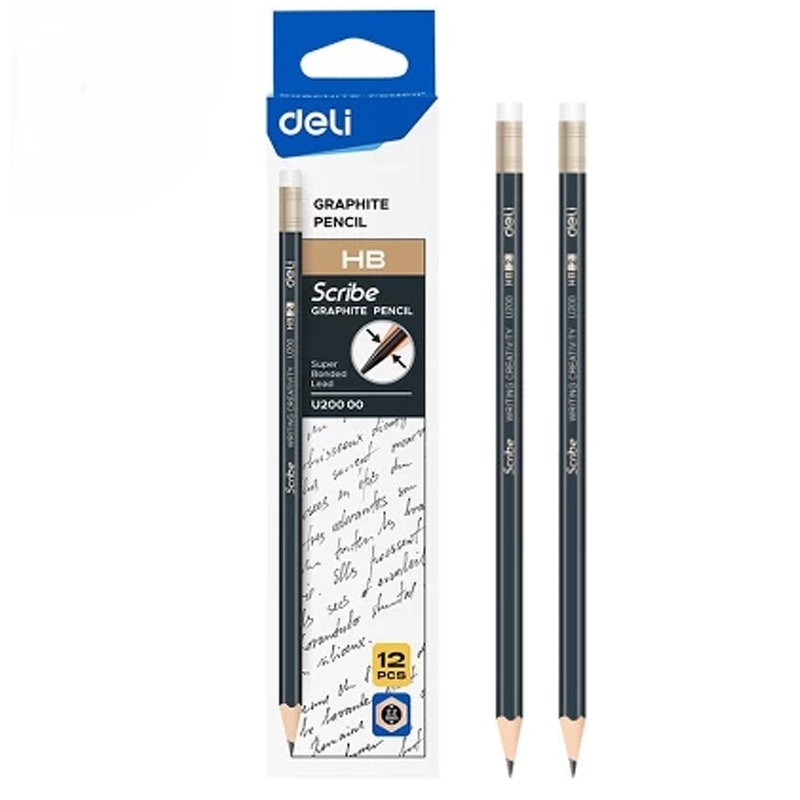 Graphite HB Pencils by Deli