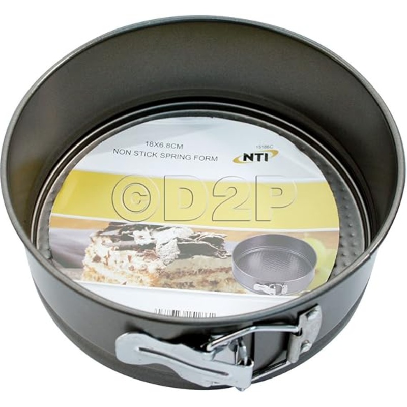Non-Stick Springform Cake Tin 22cm x 6.8cm