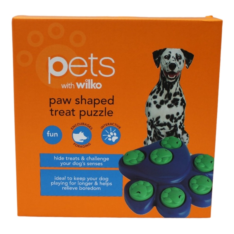 Pets Paw Shaped Treat Puzzle