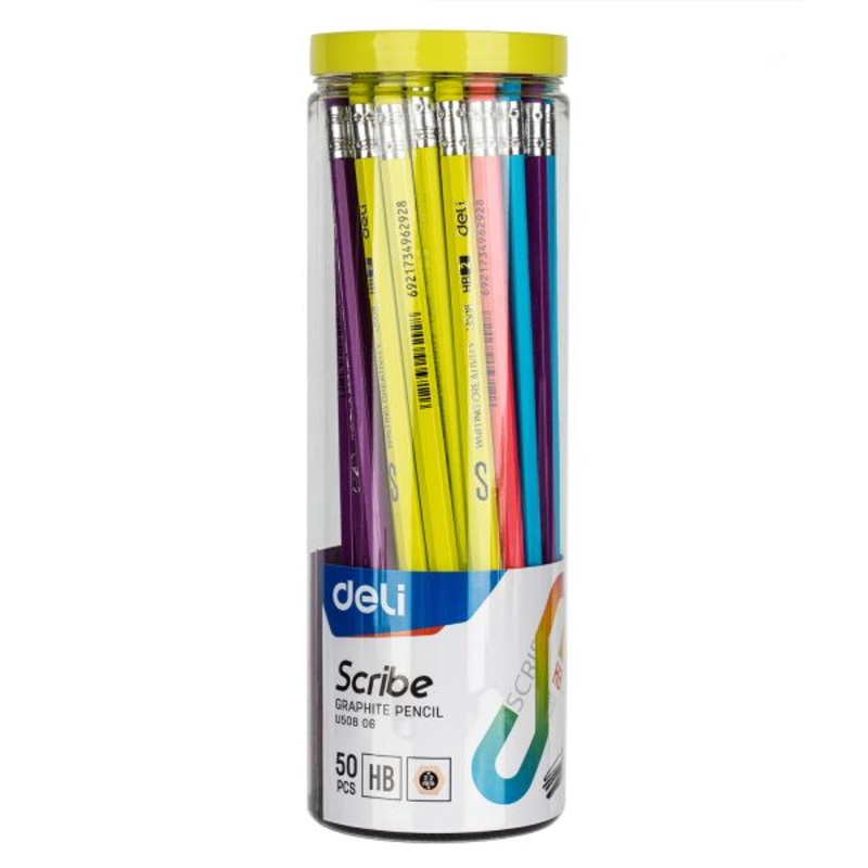 Scribe Graphite Pencil 50 pcs by Deli