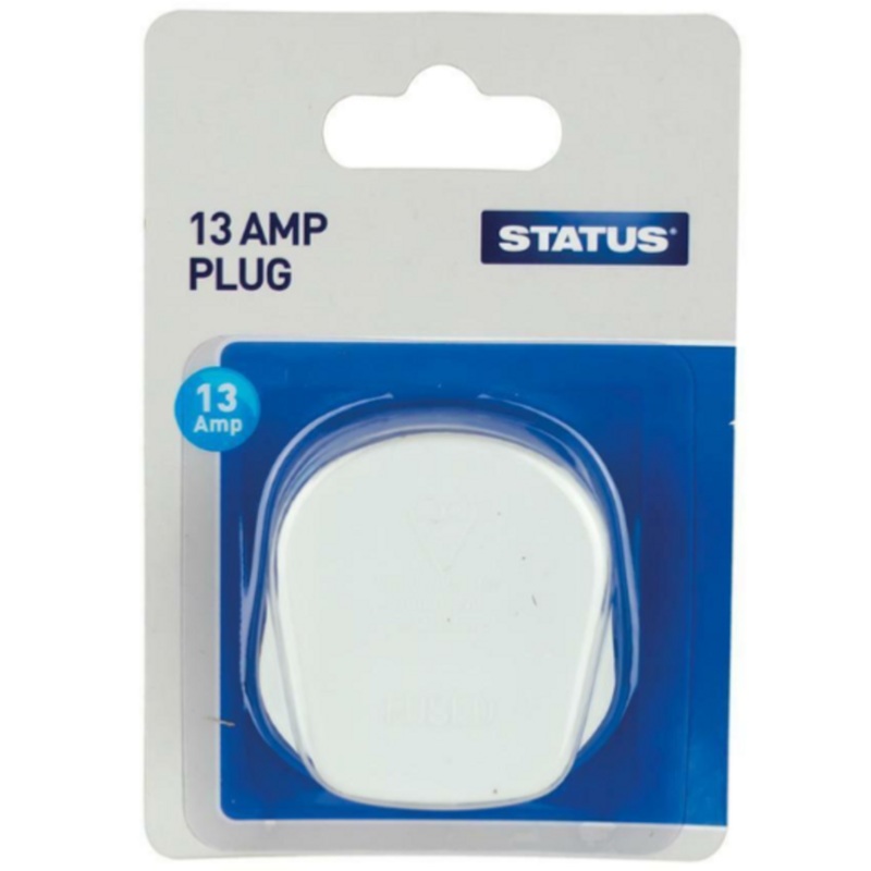 13 Amp Plug White Status