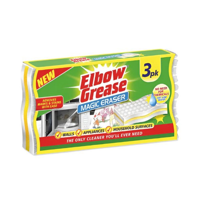 Elbow Grease Sponge Eraser 3-pack