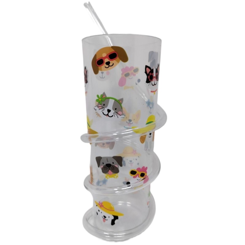 Kids Crazy Straw Tumbler