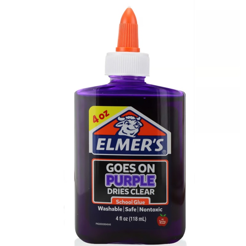 Elmer's 4oz Disappearing Purple School Glue